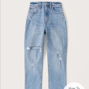 Curve Love 90s Ultra High Rise Straight Jeans